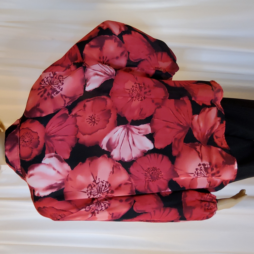 Ruffle Button Front Blouse - Picture 7 of 8